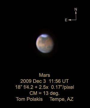 Mars: 12/4/09