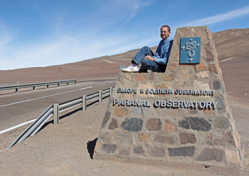 Turnoff to Paranal