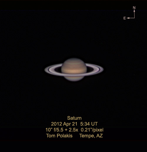 Saturn: 4/21/12