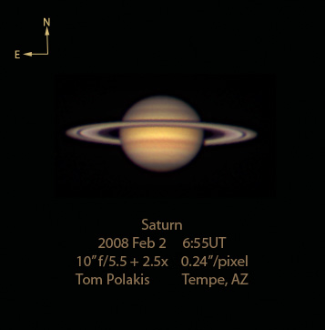 Saturn: 2/2/08