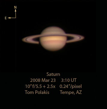 Saturn: 3/23/08