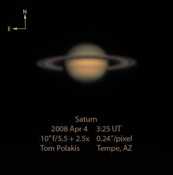 Saturn: 4/5/08