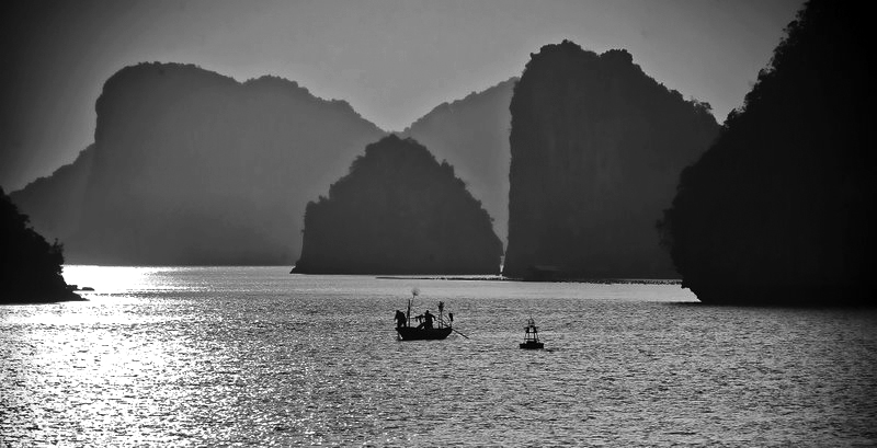 Shadows of Ha Long Bay