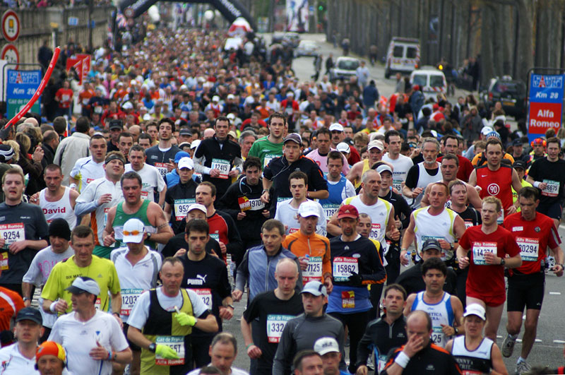 Marathon men
