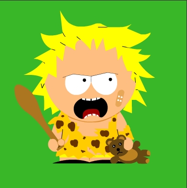 Caveman at South Park