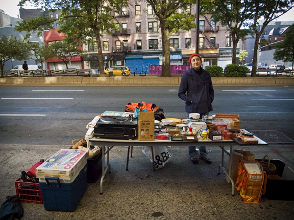 Nicole Having A Sidewalk Sale
