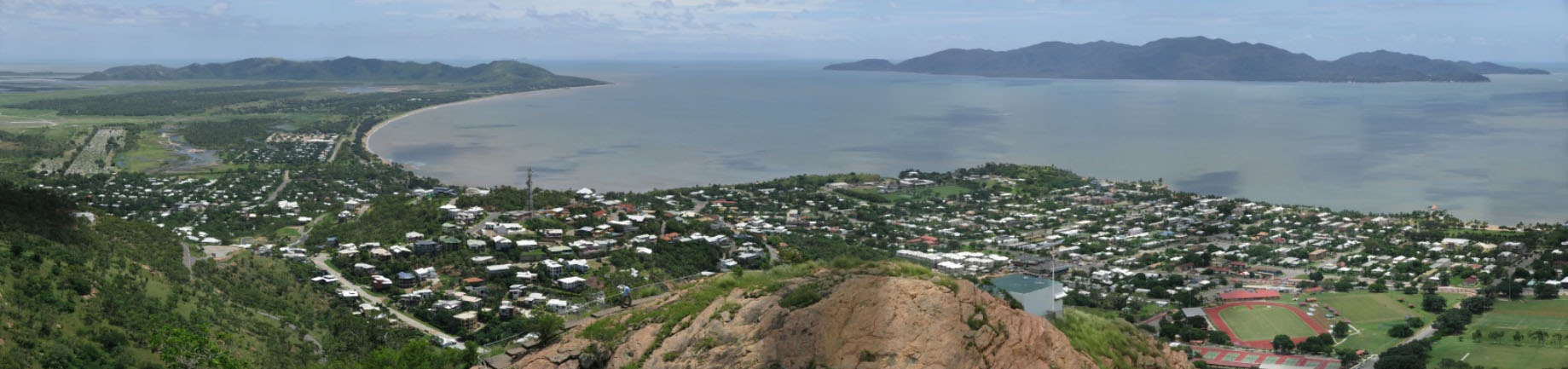 Townsville, Queensland, Australia from Castle Hill looking north