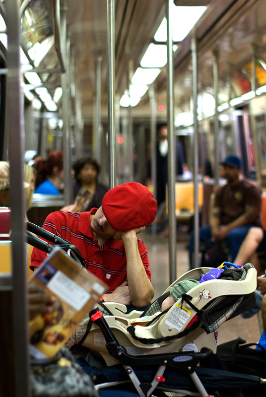 Subway Nap
