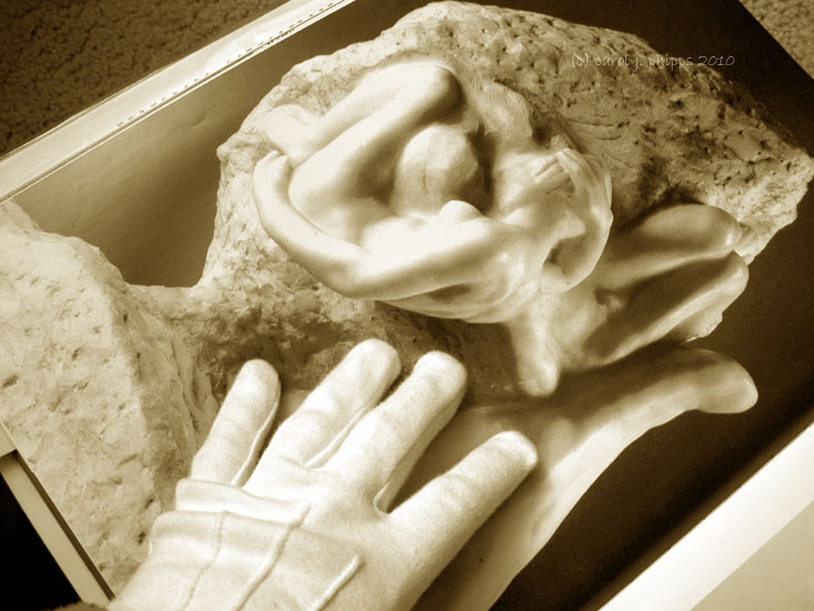 Rodins Hand of God.