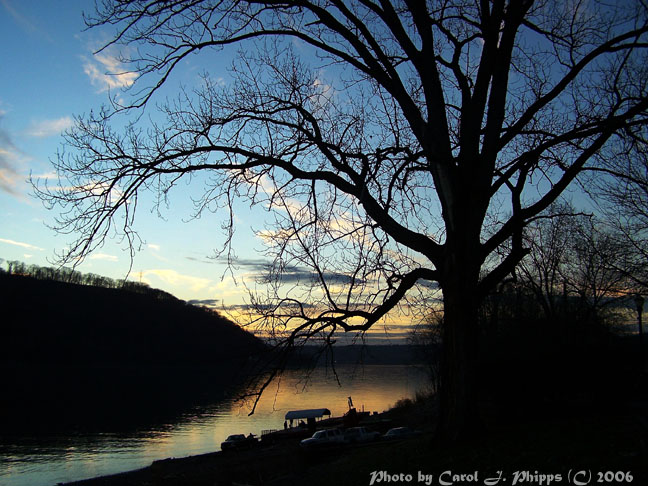 Madison, Indiana Sunset.