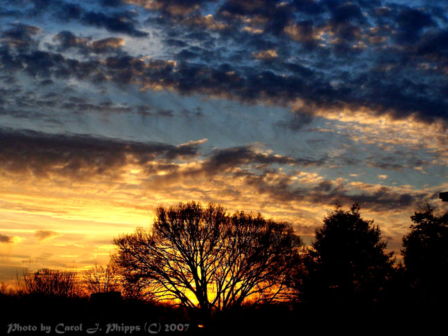 One Winters Evening.