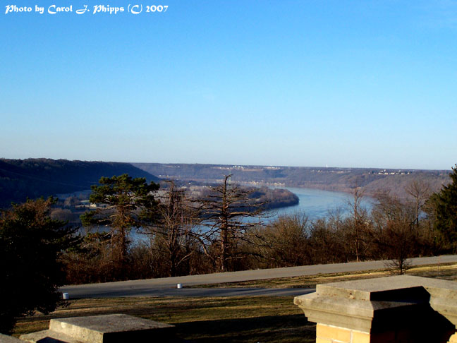 Morning on the Ohio River.