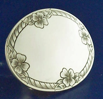 Small Oval Four Flower Buckle No. 10