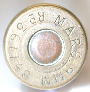 9mm  MARS Auto Pistol Headstamp