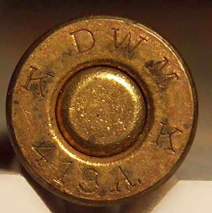 6.5 mm Bergmann        DWM  413A  Headstamp