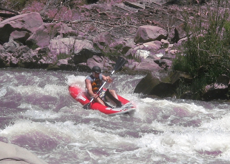 Matt Cleary at the S-Curve on Cache Creek