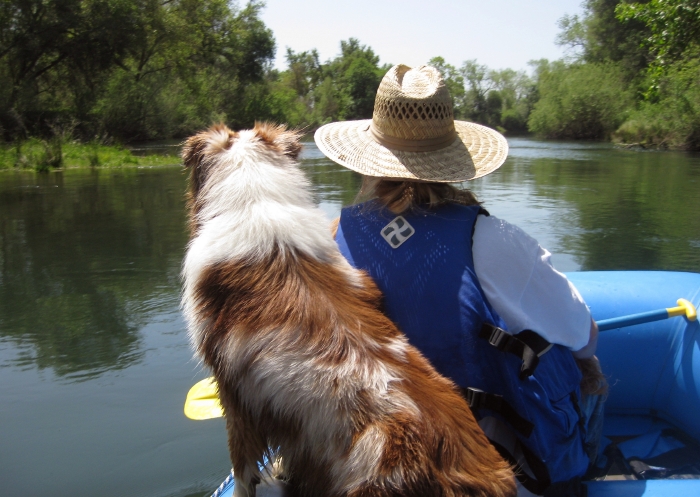 Lisa and Skye Lea on the Mokelumne
