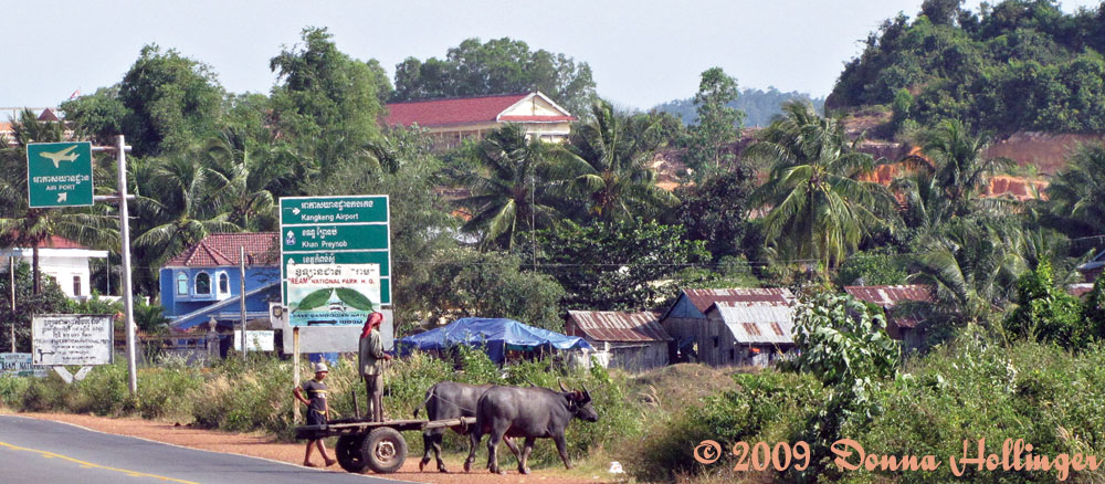 Countryside Scene Kampong Soam