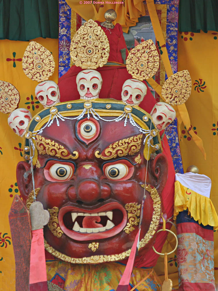 Bhutanese Ceremonial Mask