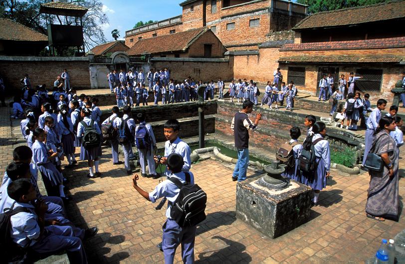 Bhaktapur - inside Taleju Chowk