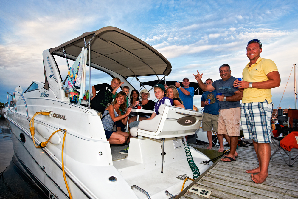 Celebrating Bayfest 2011 at Sarnia Bay Marina photo Daniel J Bellyk