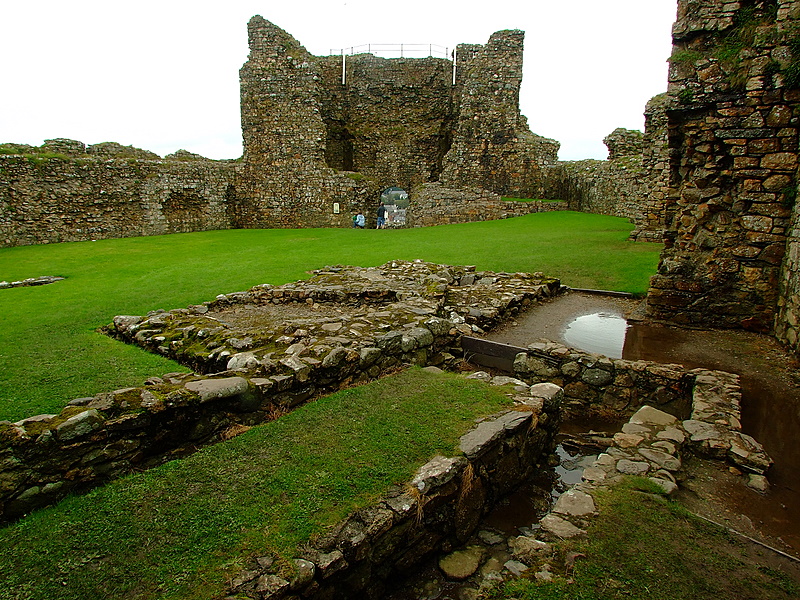 Castell Cricieth,the interior