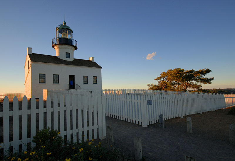 Angled View of the Lighthouse
