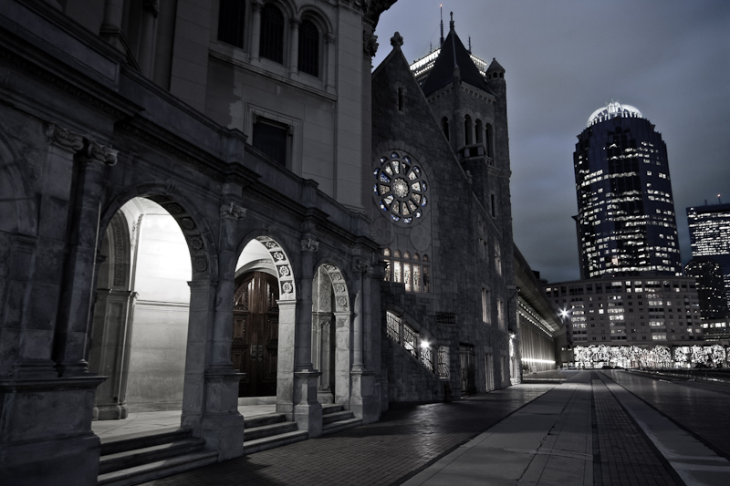 Boston at Dusk from the CS M