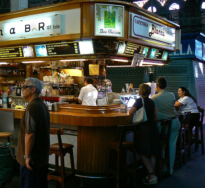 cafeteria Blanca