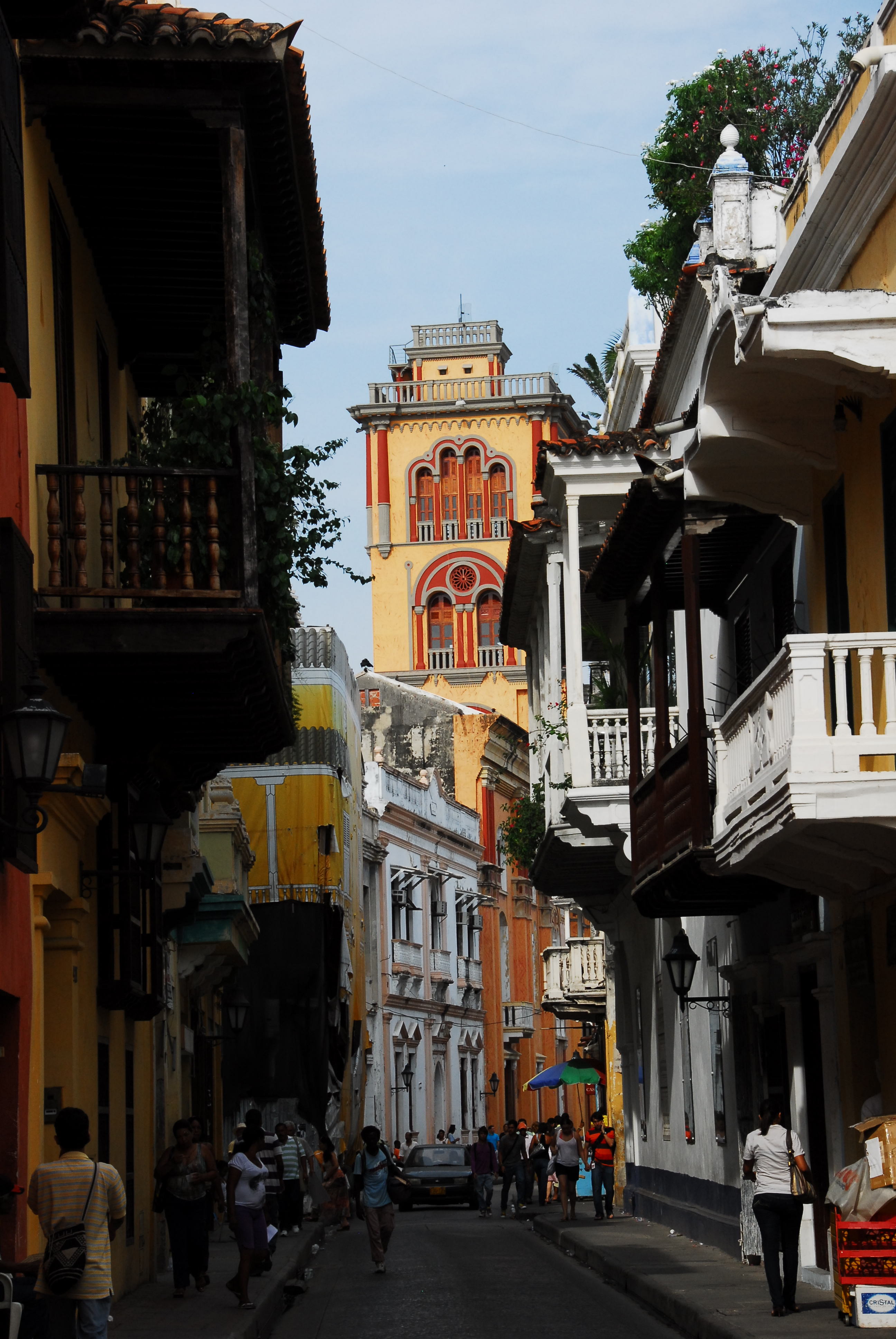 Every corner in Old Town Cartagena yields a lovely scene.