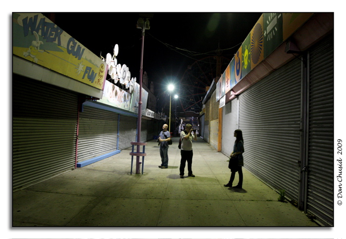 Coney Island @ Night