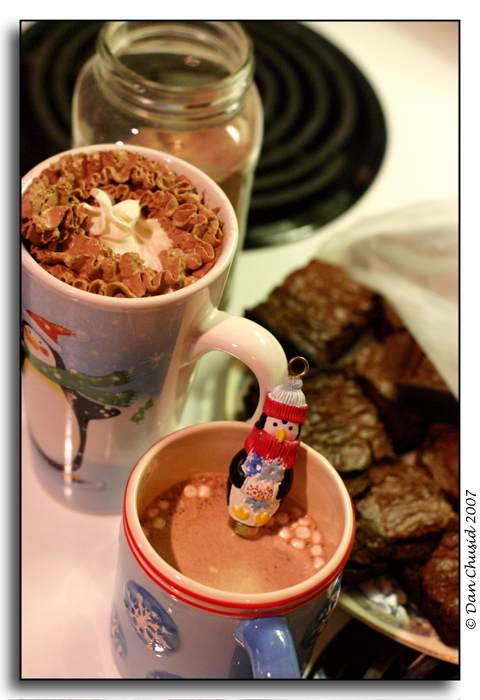 Hot Chocolate & Brownies