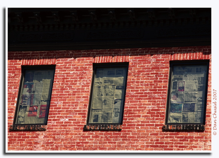 Papered Windows