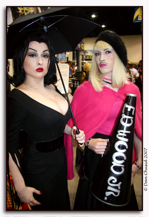 Vampira & Ed Wood Jr.