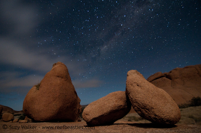 Stars, rocks & clouds