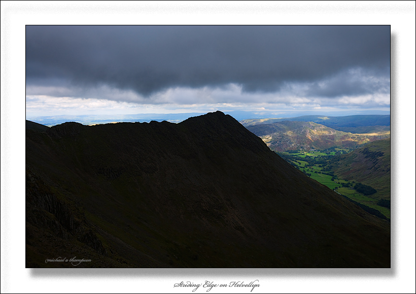 Striding Edge on Helvellyn