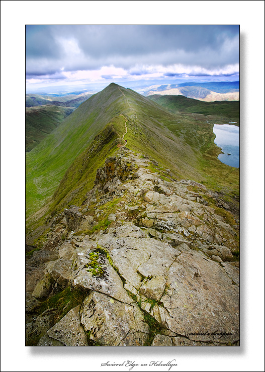 Swirrel Edge on Helvellyn