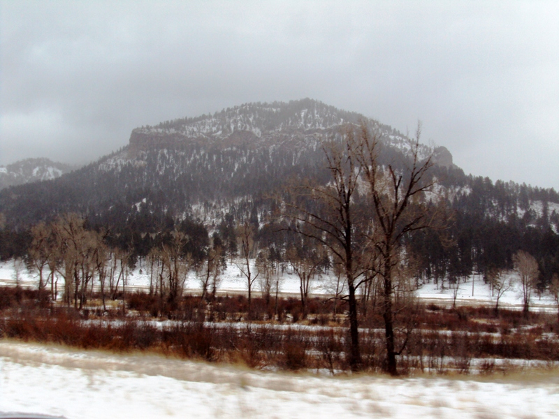Hwy 160 on way to Wolf Creek Ski Area