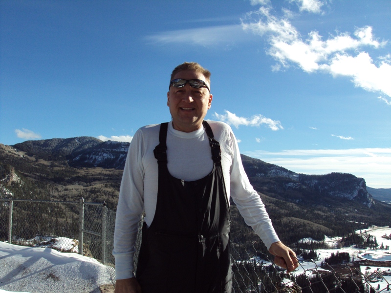 Thomas on Hwy 160 going to Wolf Creek Ski Area