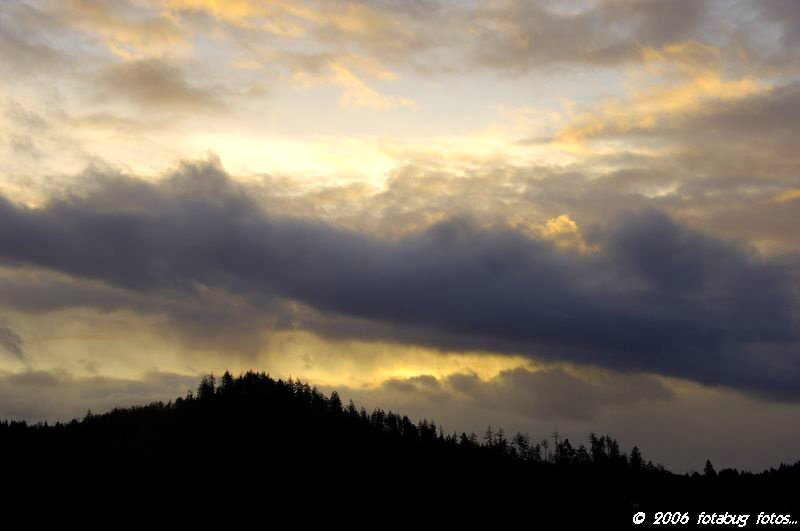 Awesome sky over Moon Mountain