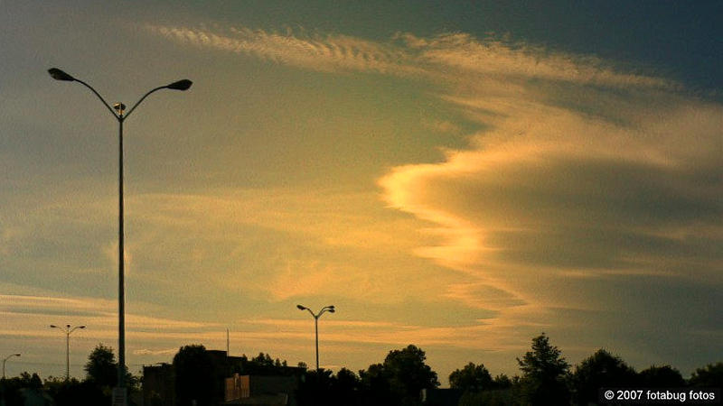 Dramatic clouds