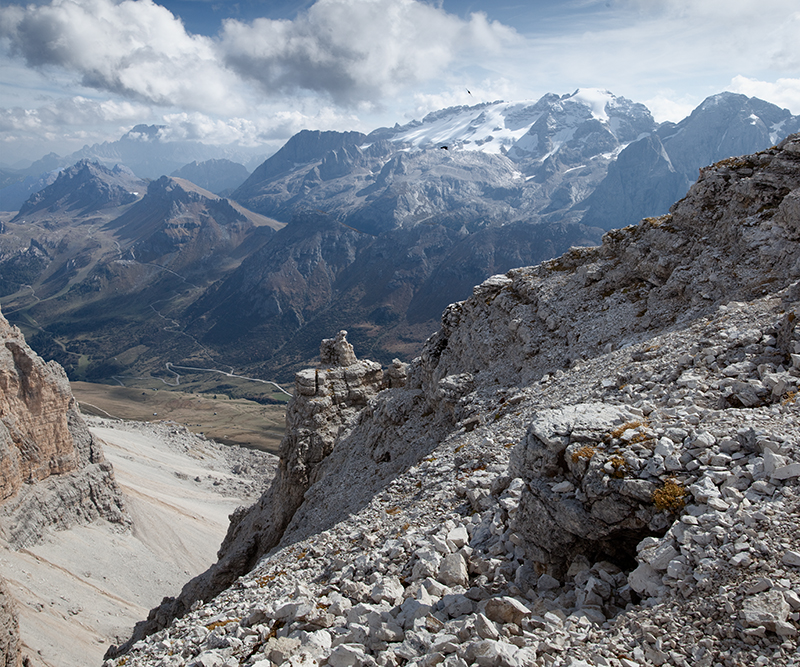 09-09 Piz Pordoi 06 Marmolada Glacier.jpg