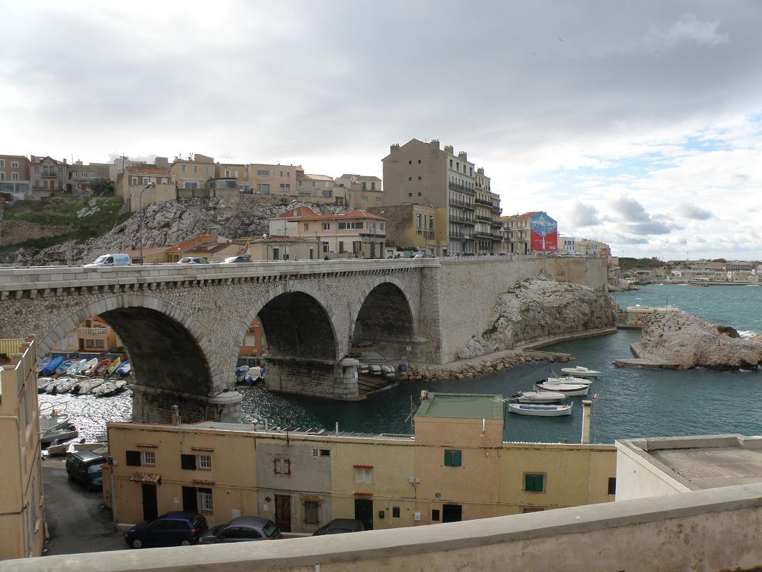 the inlet to the port of the Vallon des Auffes...