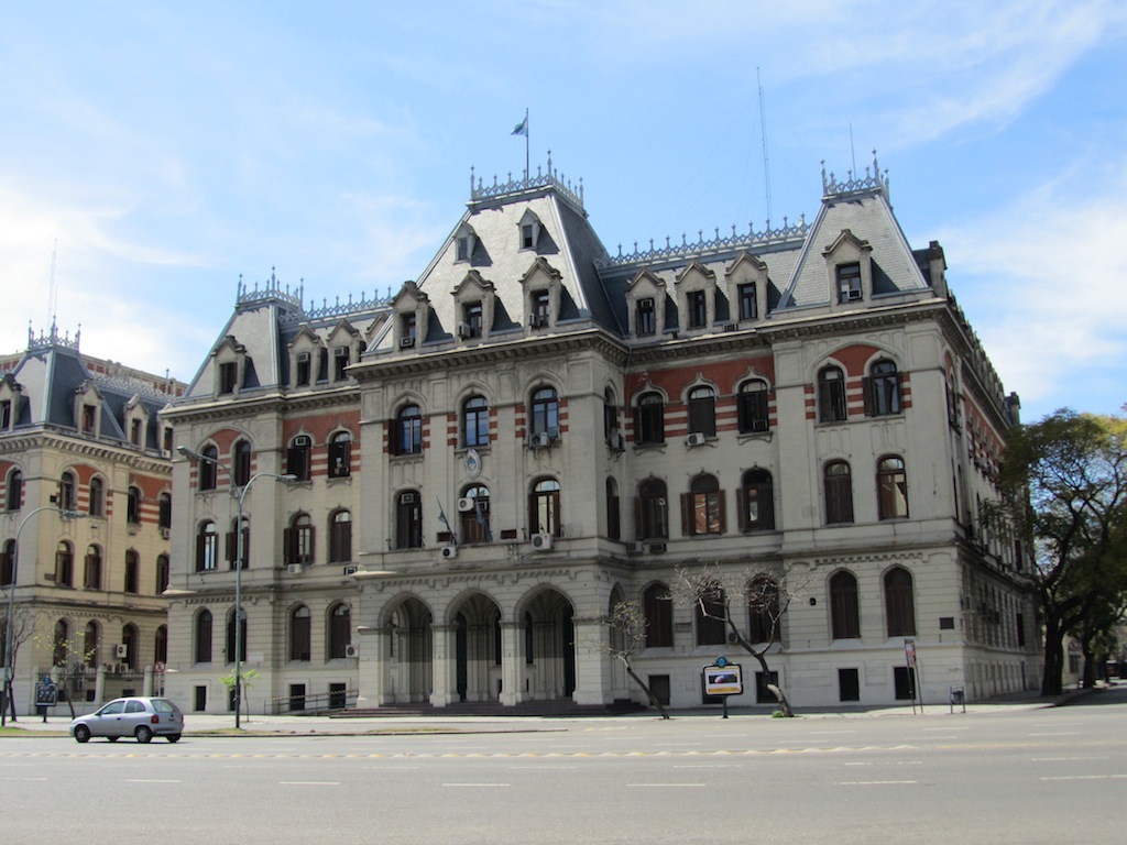 on Paseo Colon, bordering the Puerto Madero