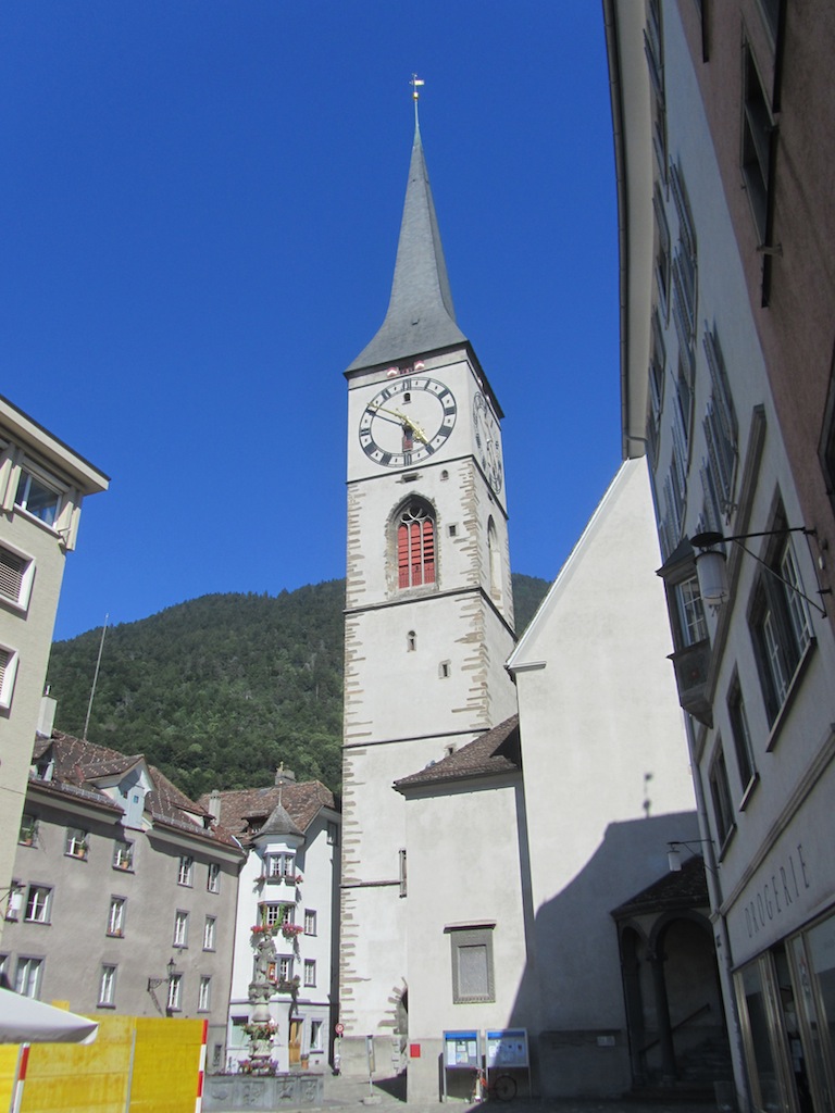 back on the square, we go into Kirche St. Martin