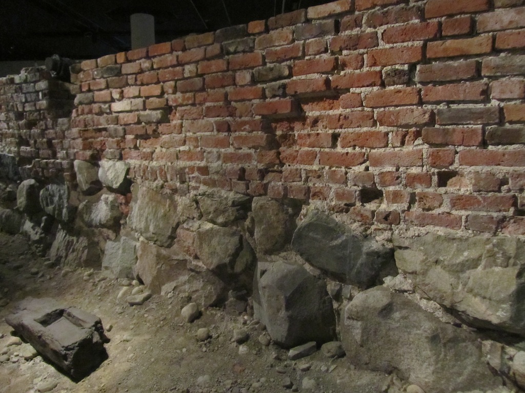 a relic of the first city wall