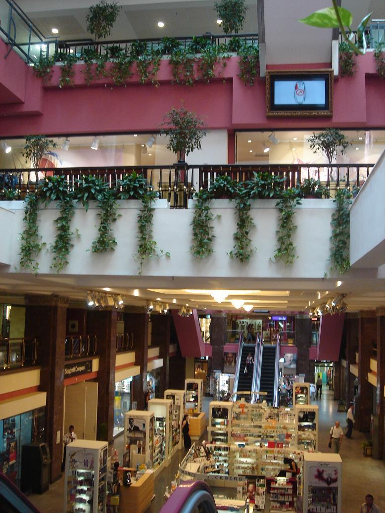 inside TZUM (the Central Department Store)