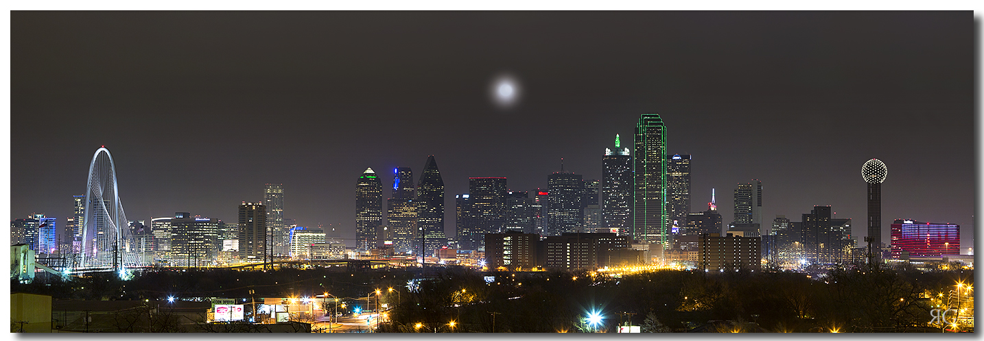 Dallas Skyline Pano 1