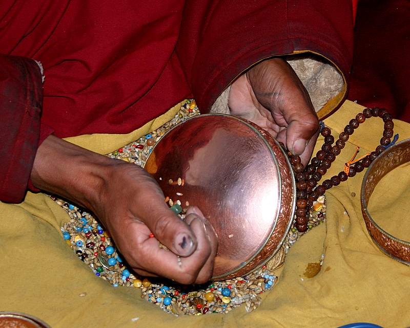 Hands of a Monk Jokhang Monastery