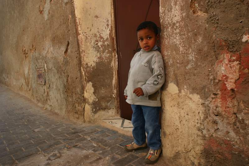 Young Moroccan Boy in the Marrakech